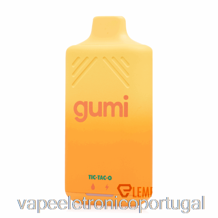 Vape Eletrônico Gumi Bar 8000 Descartável Tic Tac O